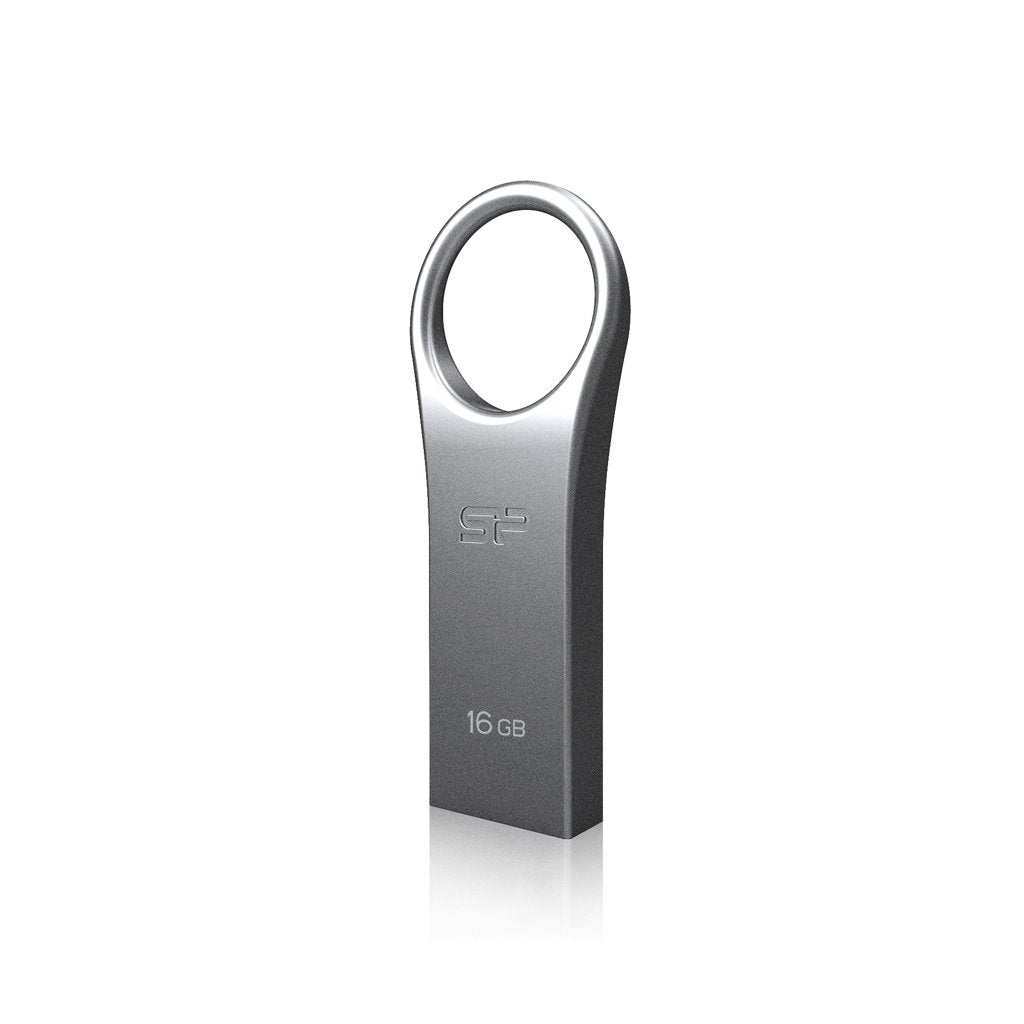 Pendrive 16gb Silicon Power Usb2.0  F80 Silver/Zinc Case