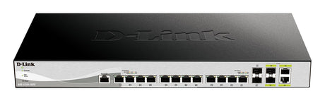 EAN 0790069467660 - D-Link DXS-1210-16TC/E switch Gestionado L2 10G Ethernet (100/1000/10000) Gris imagen 1