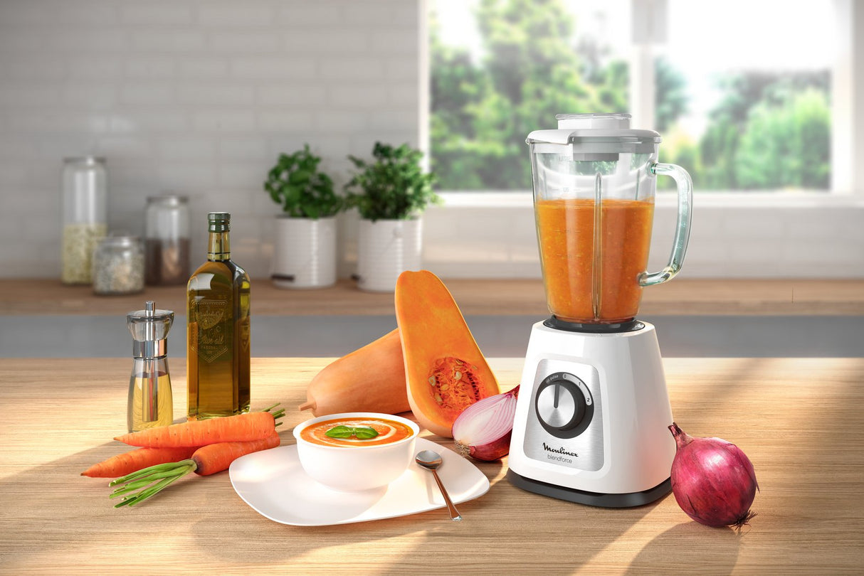 Batidora De Vaso Moulinex Blendforce Lm4301ce 800w 2 Velocidades