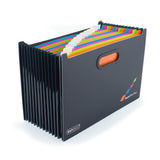 Rapesco Carpeta Clasificadora Supafile Plus Din A4+ 13 Compartimentos 65800322 - Material De Oficina