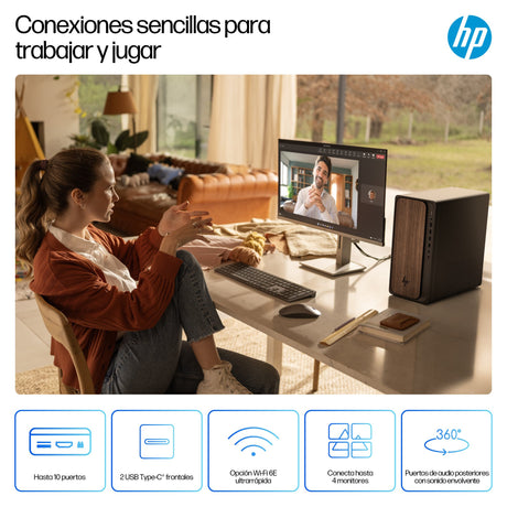 EAN 0199251207204 - HP OmniDesk Desktop AI M03-0019ns PC Intel Core Ultra 5 225 16 GB DDR5-SDRAM 1 TB SSD Windows 11 Home Tor imagen 7
