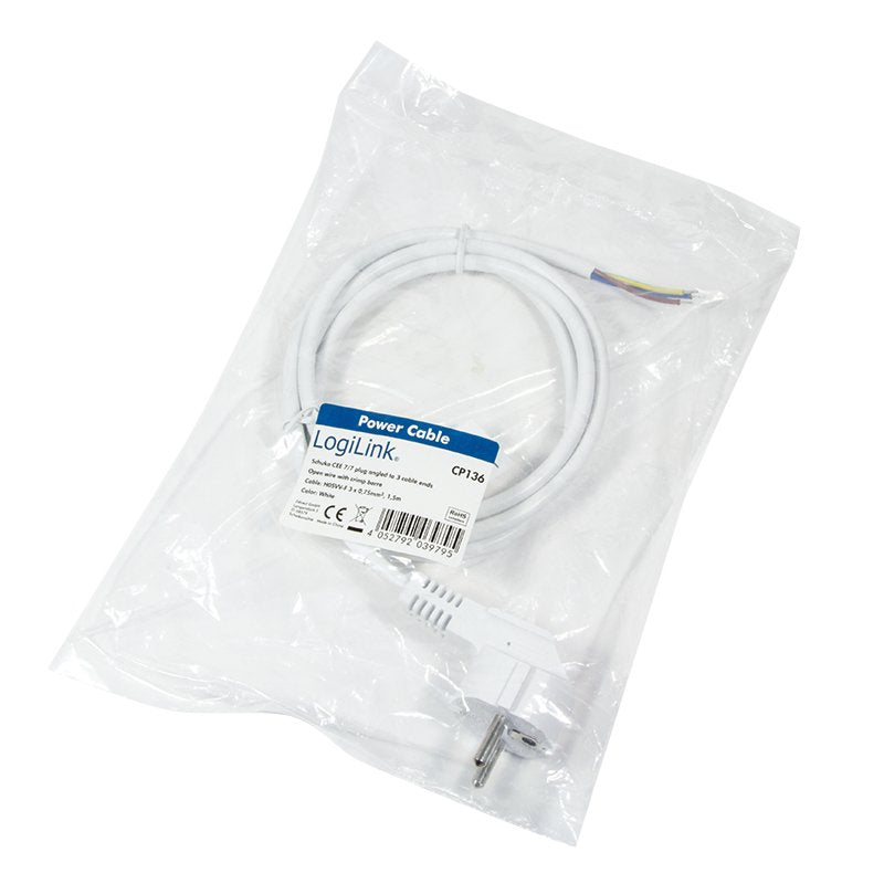 EAN 4052792039795 - LogiLink 1.5m, CEE 7/7 Blanco 1,5 m CEE7/7 imagen 3
