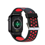 Smartwatch Multisport Bip2 Plus Red Leotec Sensor Cardiaco/ Oximetro/ Podometro/ Notificaciones/ Ip68