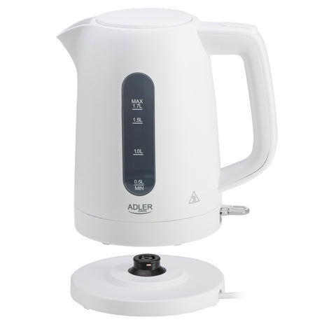 EAN 5905575907950 - Adler tetera eléctrica 1,7 L 2200 W Blanco imagen 4