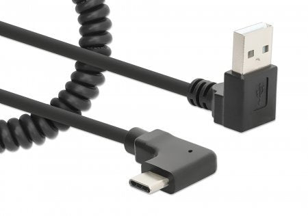 EAN 0766623356220 - Manhattan 356220 cable USB 1 m USB A USB C Negro imagen 2