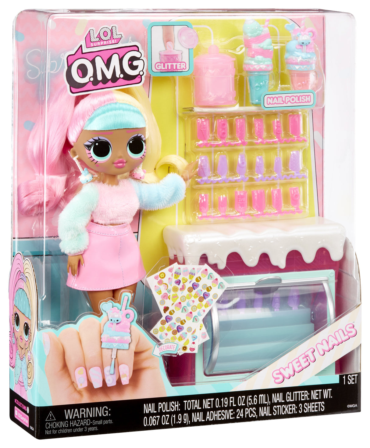 Muñeca Sweet Nails Tienda De Dulces Candylicious L.O.L. Surprise