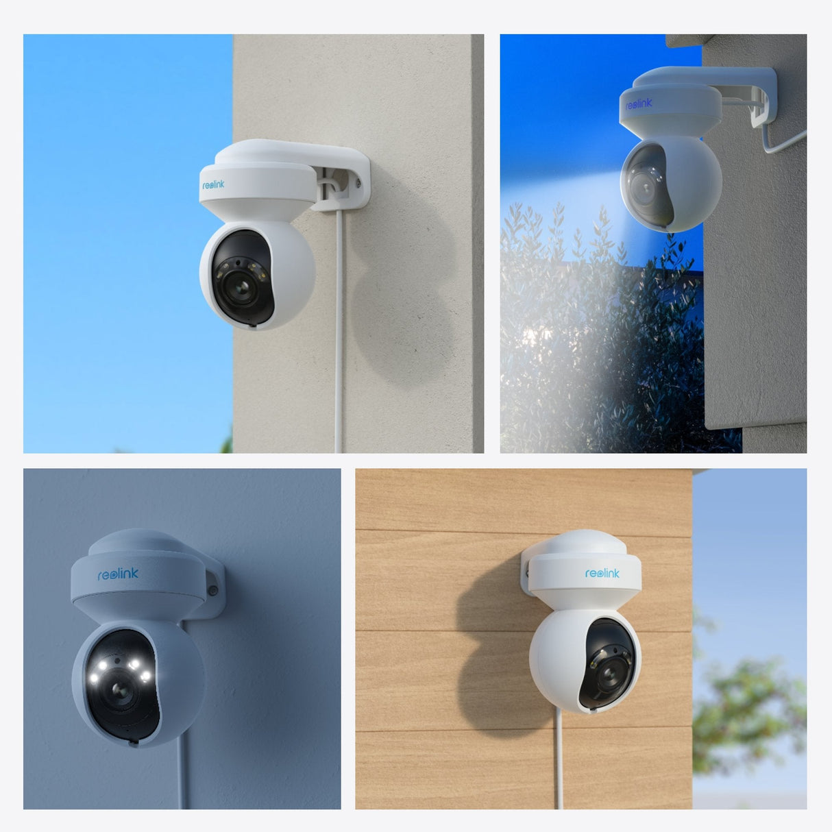 Cámara  Reolink E Series E560 4k 8mp  Wifi Ptz Inteligente Con Seguimiento Automático, Blanco