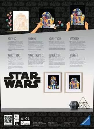 Kit Para Pintar Con Números Ravensburger Creart Serie Trend C Star Wars: Darth Vader