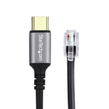 EAN 65030916042 - StarTech.com UR9-HEADSET-ADAPTER cambiador de género para cable RJ-9 Negro imagen 2