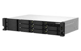 EAN 4711103081082 - QNAP TS-873AeU-RP NAS Bastidor (2U) Ryzen Embedded V1500B 4 GB DDR4 0 TB QuTS hero Negro imagen 5