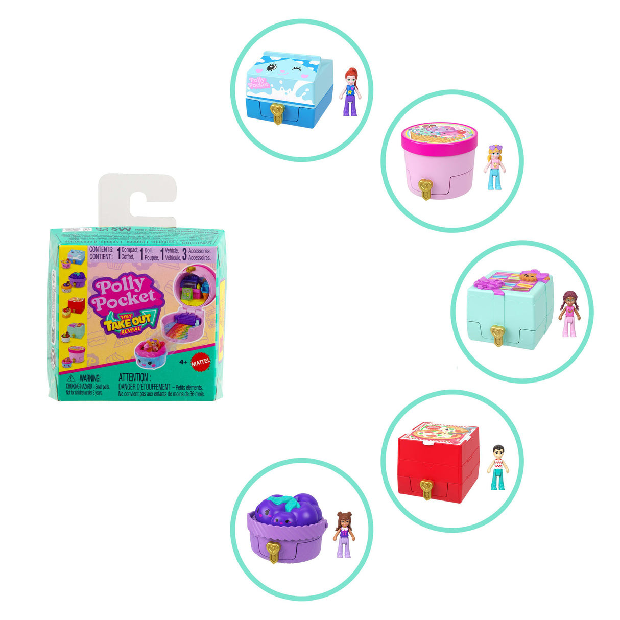 EAN 0194735274956 - Polly Pocket JCR44 set de juguetes imagen 3