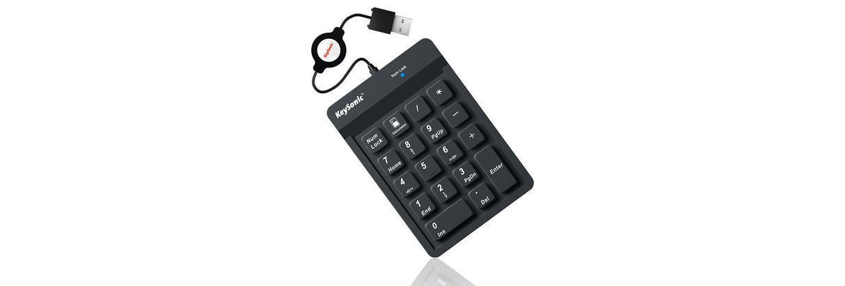 Keysonic  Ack-118 Bk, Teclado Numérico