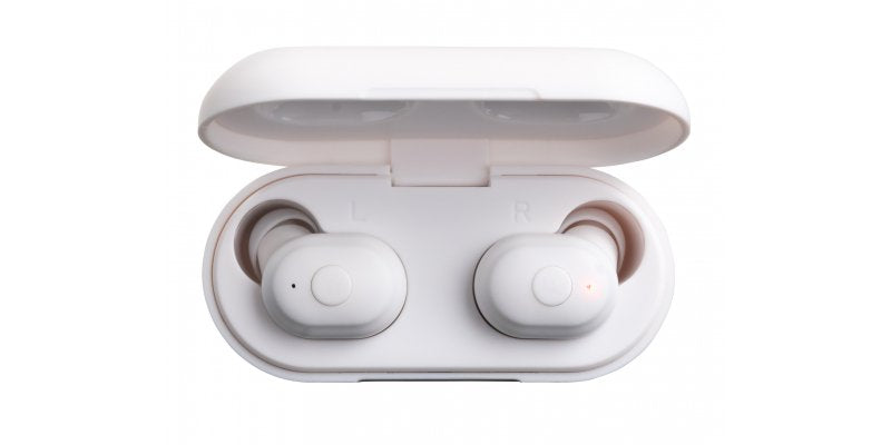 Auriculares Bluetooth Fonestar Twins-2b Blancos Bt 5.0 Batería Recargable Estuche De Carga 600mah Func. Manos Libres