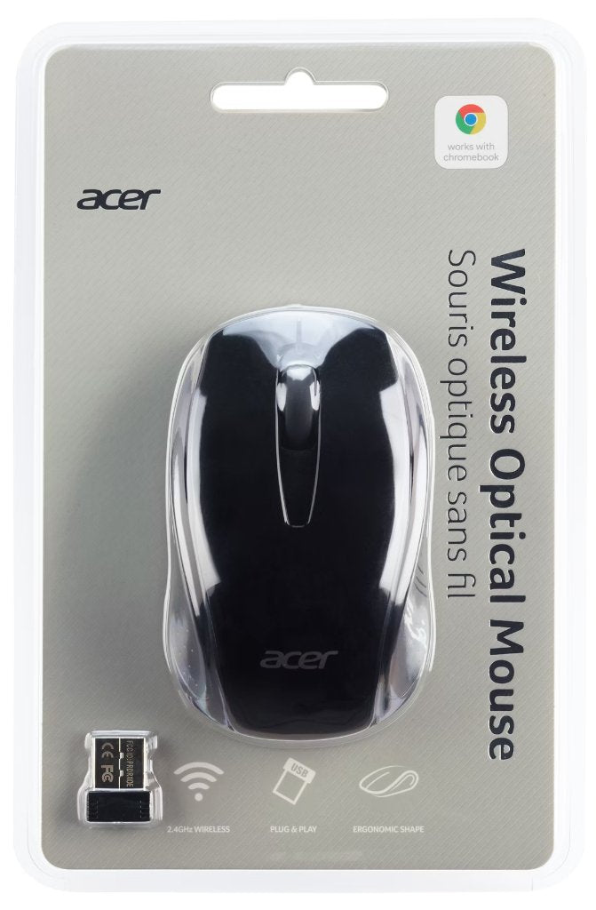 EAN 4711121160837 - Acer AMR800 ratón Ambidextro RF inalámbrico Óptico 1600 DPI imagen 6