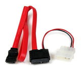 Startech Cable Sata Slimline A Molex Lp4 Y Sata