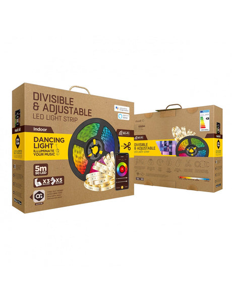 EAN 8426801164277 - Muvit MIOLST002 iluminación inteligente Tira de luz inteligente Wi-Fi 24 W imagen 6