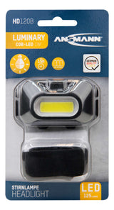 Ansmann Kopflampe Hd120b Leuchtweite 14m, Lichtstrom 125lm