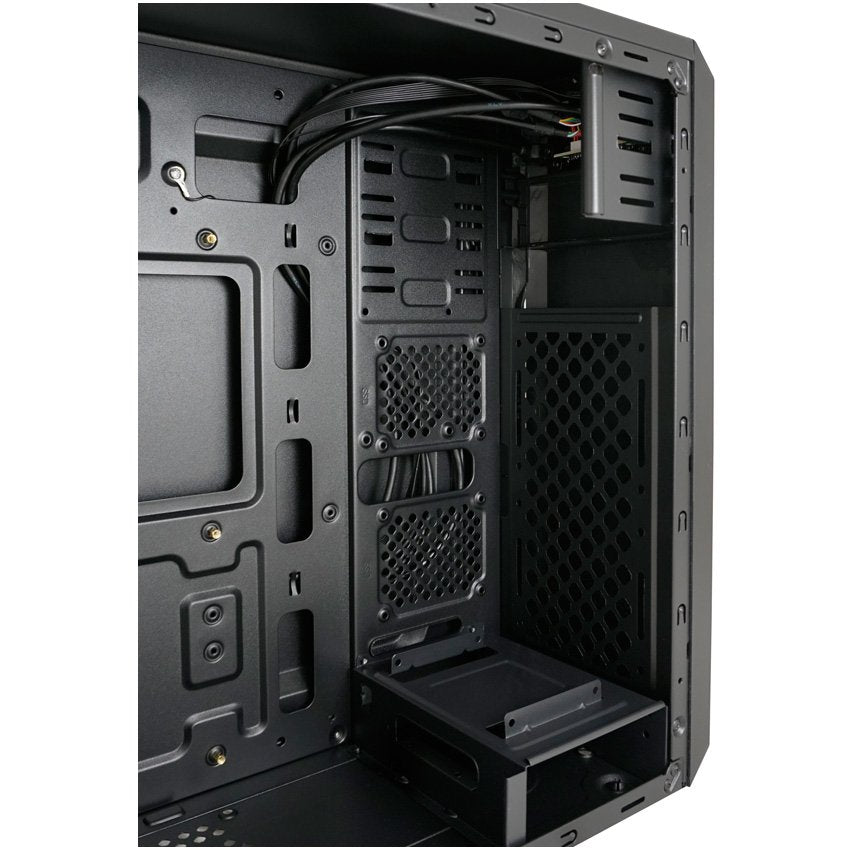 Caja Pc Lc-Power Lc-7039b-On Midi Black 2xusb3 (W/O Psu); Black