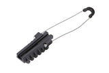 Extralink Anchoring Clamp Pa6-9 Abrazadera Para Cable Negro, Acero