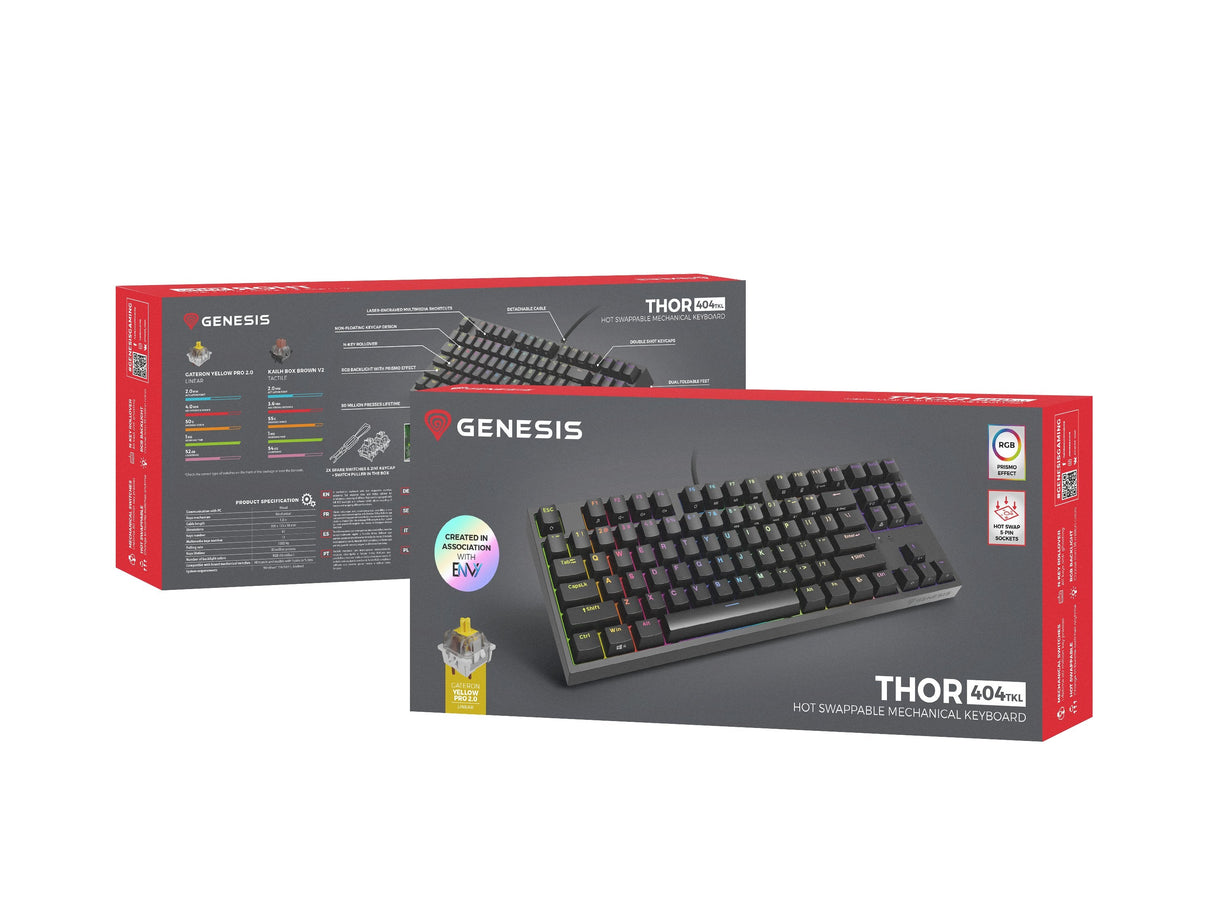 Genesis Thor 404 Tkl Rgb