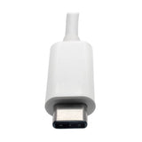 Eaton Tripp Lite   Usb-C Multiport Adapter Vga Usb-A Port Gbe And Pd Charging White