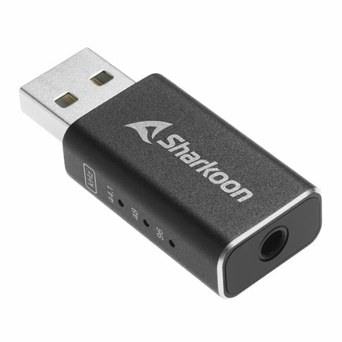 Tarjeta De Sonido Sharkoon Gaming Dac Pro S V3, (Negro) 4044951039616