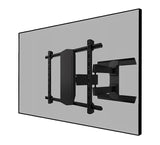 Dual Stud Double Arm Flat  Screen Wall Mount With Tilt &