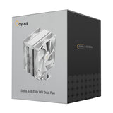 Refrigeracion Cpu Ocypus Delta A40 Elite Dual Fan (Blanco, 120 Mm) Delta-A40-Wh2nnwn00x-Gl