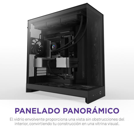 EAN 5056547207643 - NZXT H9 Flow Midi Tower Negro imagen 7
