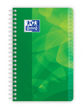 Oxford Cuaderno Índice Alfabético C/Espiral 50h 11x17cm 90gr Rayado 5x5 T/Polipropileno Colores Surtidos