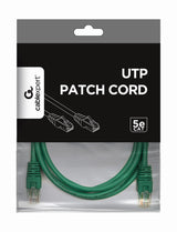 Gembird Cable De Red Utp Cat5e 1m Verde