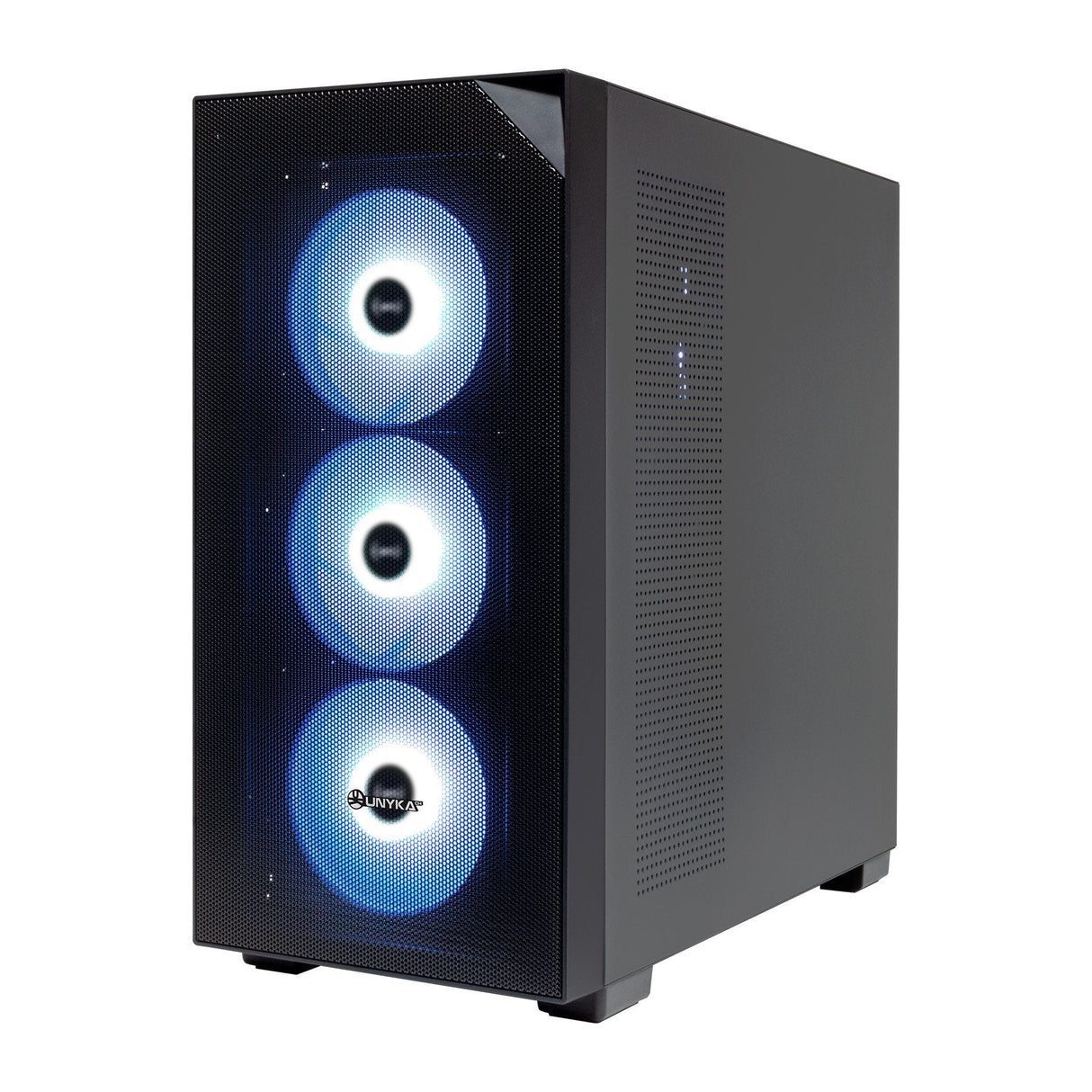 Caja  Pc Unykach Revelat Mesh Black  Atx, Micro Atx, Itx - 3.5", 2.5" - Usb-A 3.0, Usb-C Y