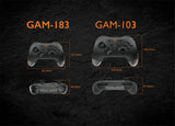 EAN 7333048063625 - Deltaco Gaming GAM-183 mando y volante Negro Bluetooth/USB Joystick/Palanca de control lateral + cuadrant imagen 2