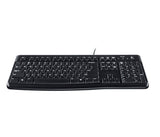 Teclado Alemán Logitech Desktop Mk120 Ratón Incluido Usb Qwertz Negro