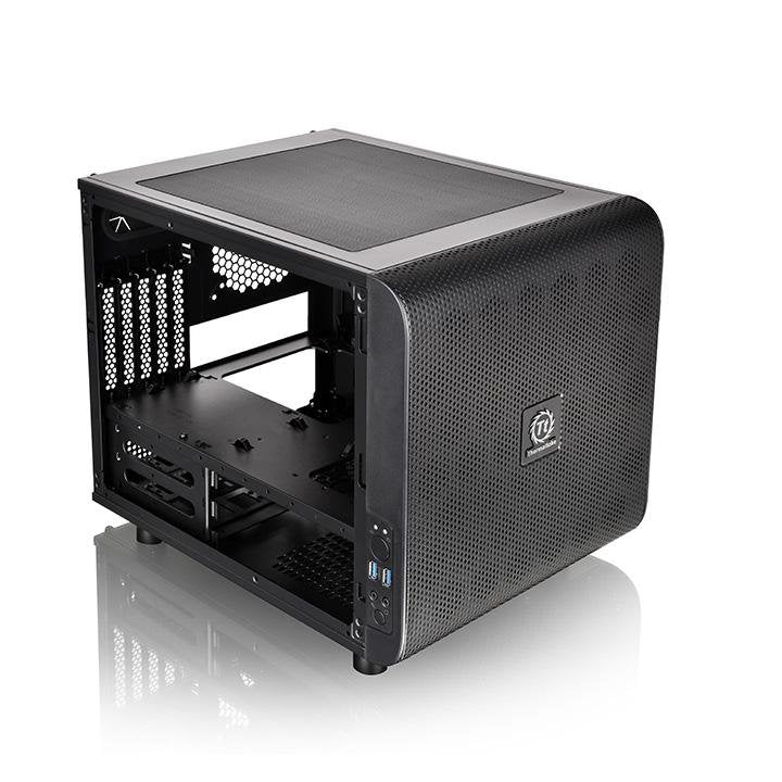 Caja Pc Thermaltake Core V21 Negro Con Ventana
