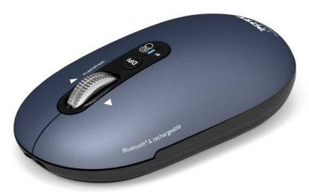 Port Designs Professional Bluetooth Mouse Built-In Usb-C Rechargeable Battery Up To 1 Month Autonomy Freewheel Technology
