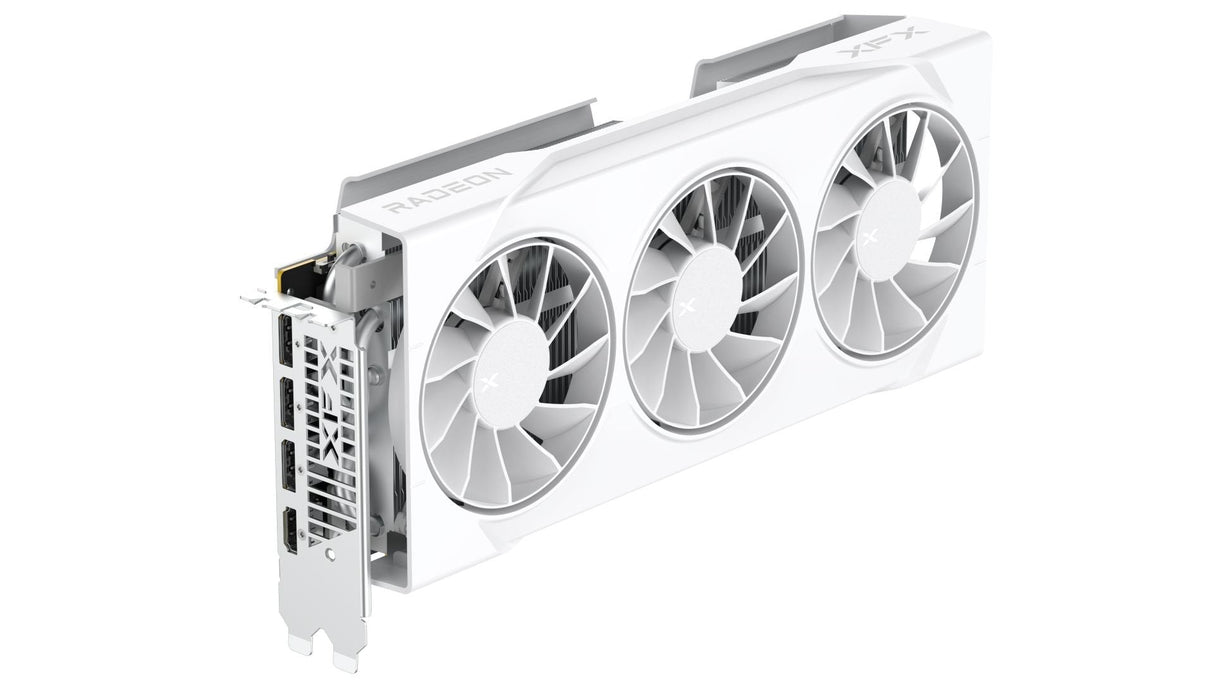 Tarjeta Gráfica Xfx Rx 9070 Swift Triple-Fan White 16gb Oc Gddr6 White Rx-97swft