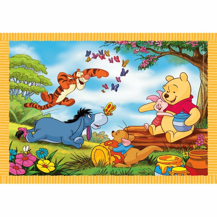 Puzzle  Clementoni Supercolor 4 In 1 - Disney Winnie The Pooh 21514