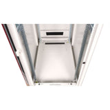 Roline 19-Zoll Netzwerkschrank Pro 47 He, 600x1000 Bxt Glastr Grau