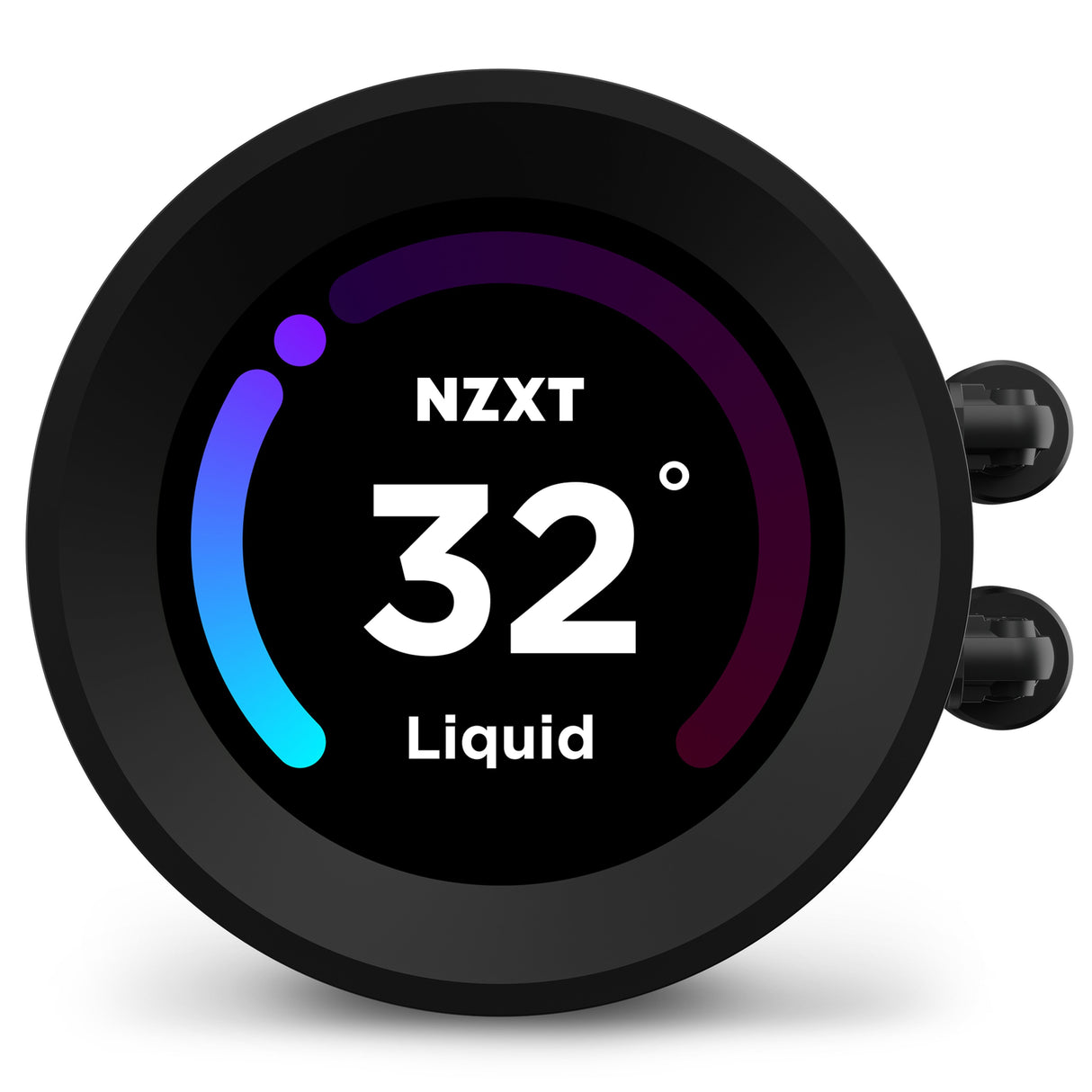 Refrigerador Liquido Cpu Nzxt Kraken Elite 240 2x120 Negro Per Display Lcd Plus