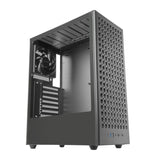 Caja Pc  Atx Mars Gaming Mc-T800 Frontal Airdot Mesh 4x Ventiladores Fdb Cablehatch Usb-C Negro