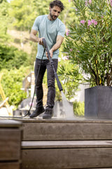 Limpiadora De Alta Presión Kärcher K 4 Wcm Amarillo/Negro, Con Limpiador De Suciedad 1.324-200.0