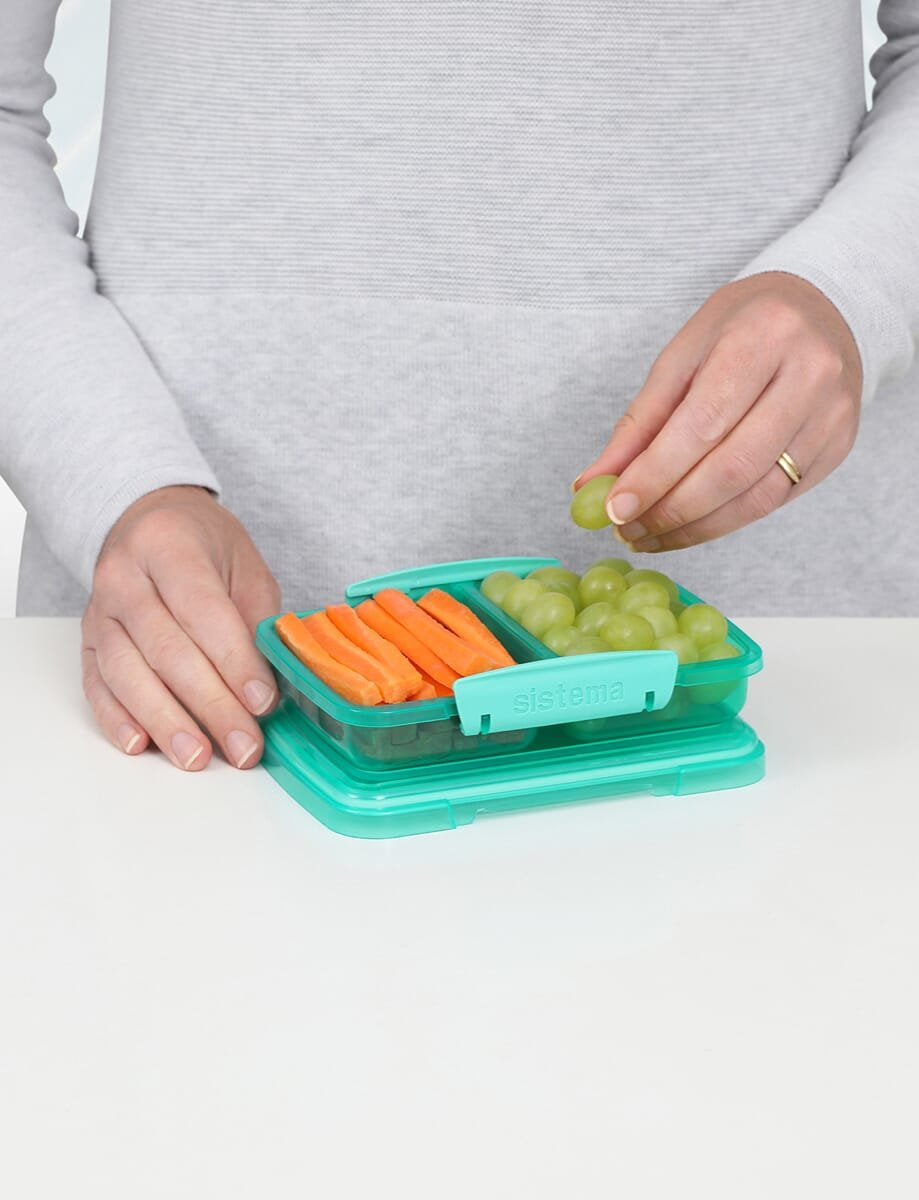 Simema Lunchbox Small Split 350 Ml Farbig Sortiert