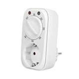 Logilink Enchufe Con Temporizador  Con Sensor Crepúsculo, Blanco