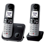 EAN 5025232675654 - Panasonic KX-TG6852JTB teléfono Teléfono DECT Identificador de llamadas Negro, Gris imagen 1