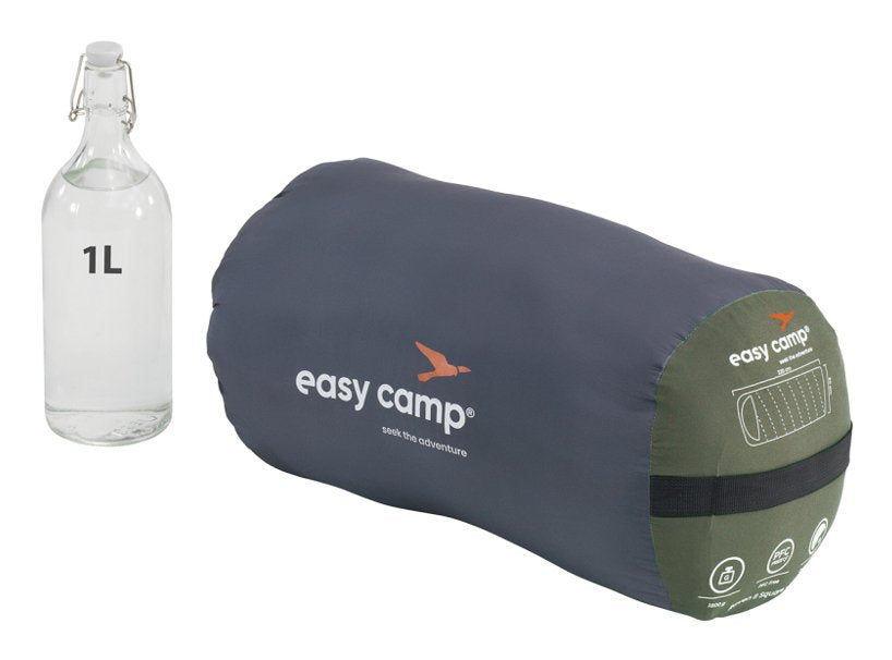 EAN 5709388147073 - Easy Camp Raven II Square -3°C Adulto Saco de dormir rectangular Poliéster Verde imagen 3