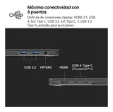 EAN 8806096454633 - LG Gram 14ZD90T Intel Core Ultra 7 255H Portátil 35,6 cm (14") WUXGA 16 GB LPDDR5x-SDRAM 1 TB SSD FreeDOS imagen 9