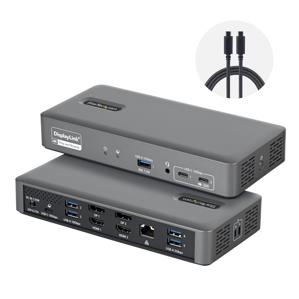 Startech.Com Startech - Estación De Acoplamiento - Usb-C 3.2 Gen 2