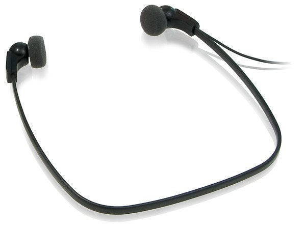 Auriculares Philips Lfh0334 Alámbrico Bajo El Mentón Música Negro