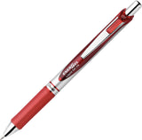 Pentel Energel - Roller De Tinta - Negro, Rojo, Azul, Verde - Tinta De Gel - 0.7 Mm - Medio - Ajustable (Paquete De 4)